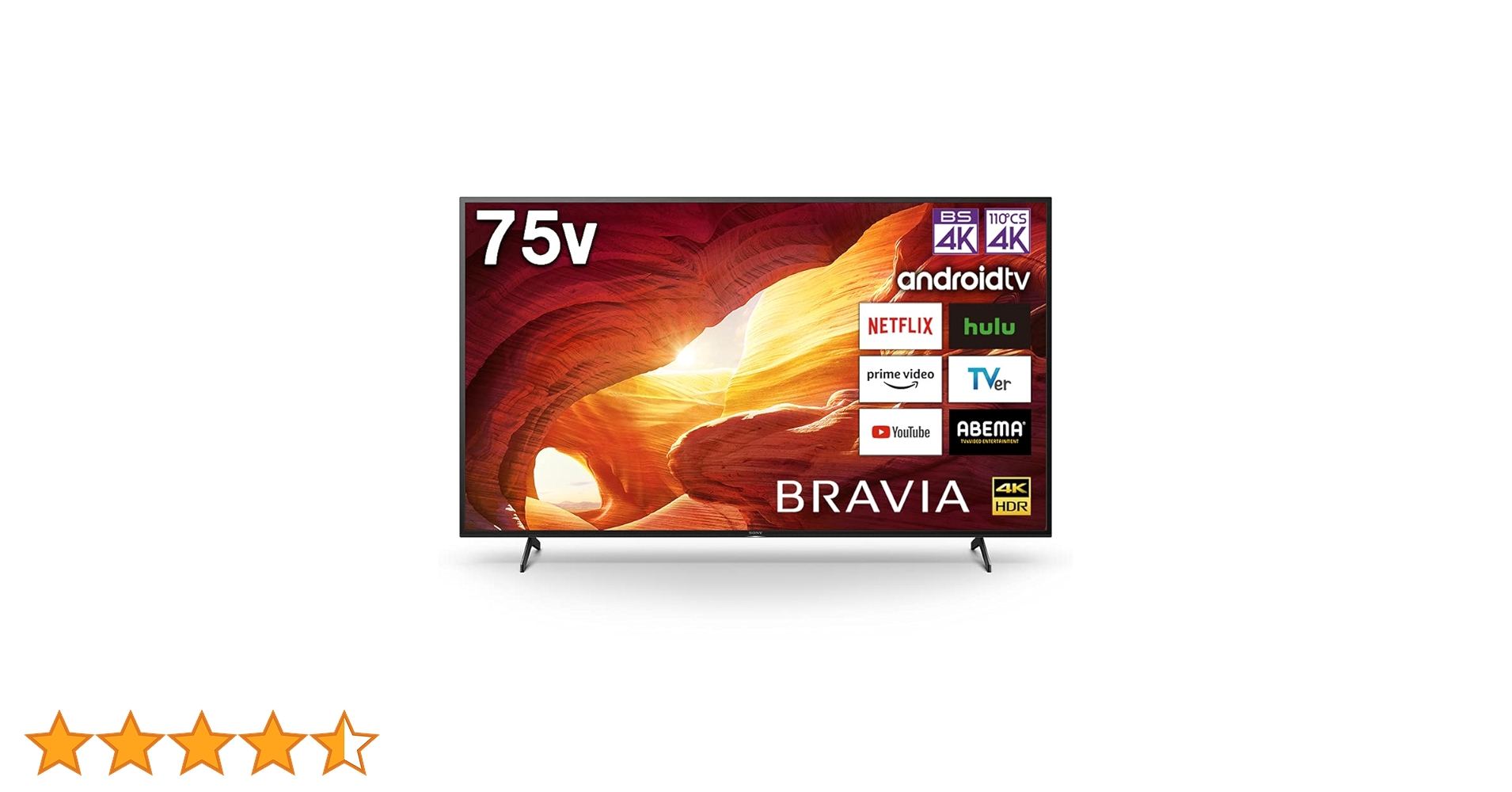 Amazon.co.jp: ソニー 75V型 4K 液晶 テレビ ブラビア KJ-75X8000H